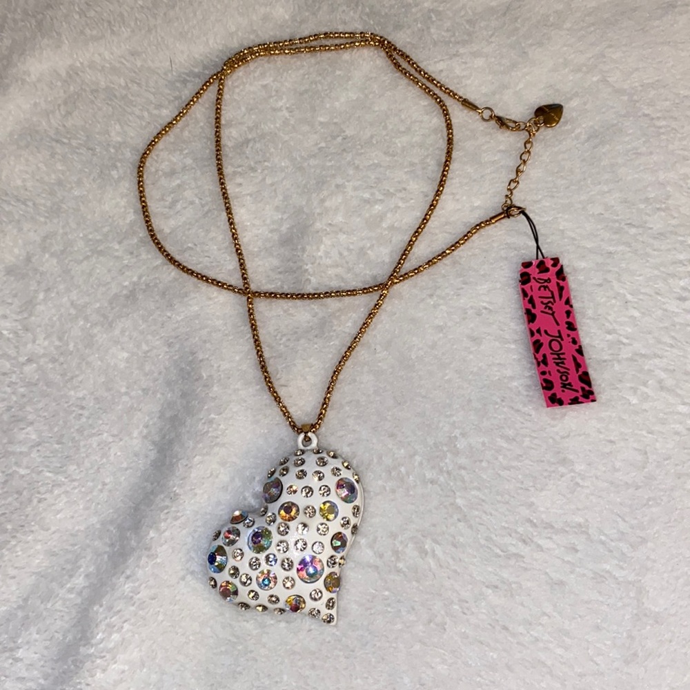 Betsey Johnson 💙 Necklace